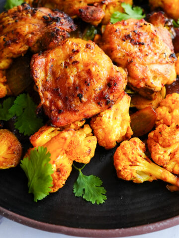 air fry the chicken thighs recipe