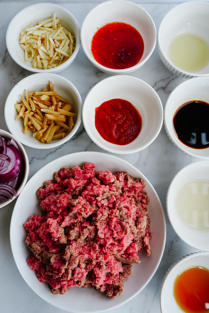beef rice bowl ingredients