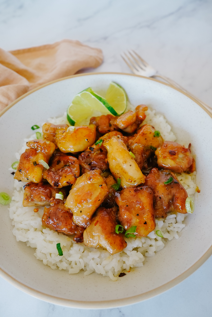 honey garlic chicken