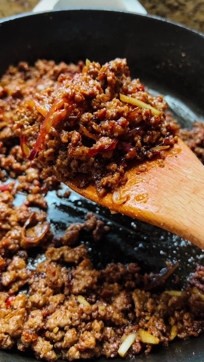rice and beef bowl