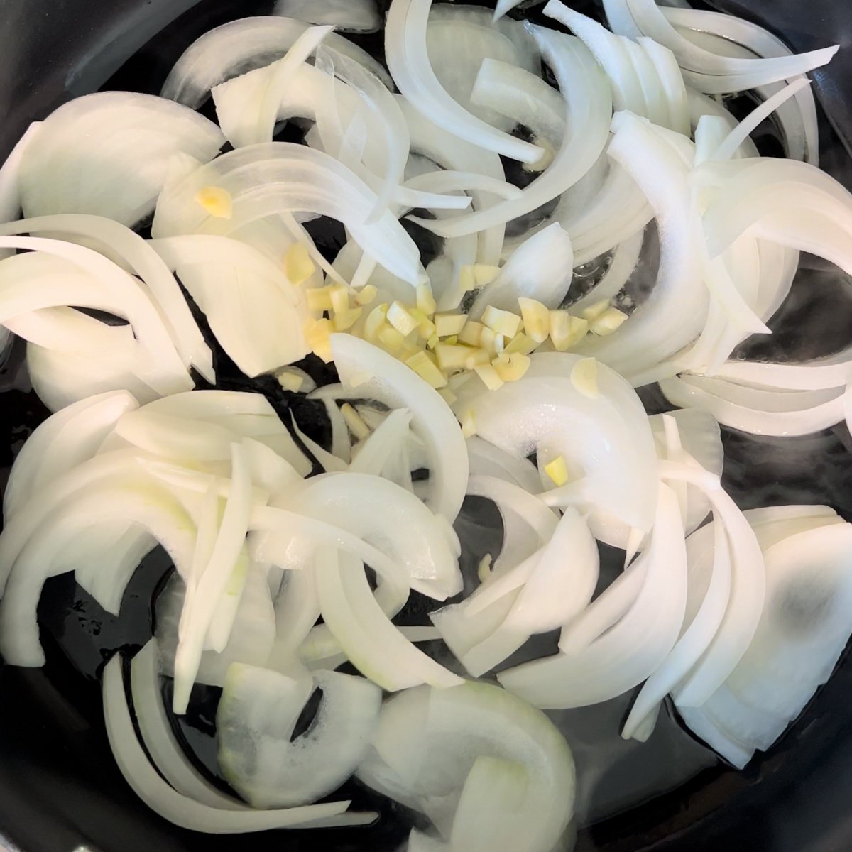 beef pepper rice onions