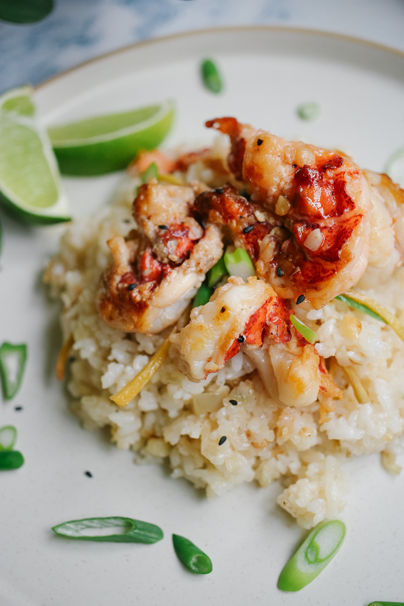 how to make lobster fried rice