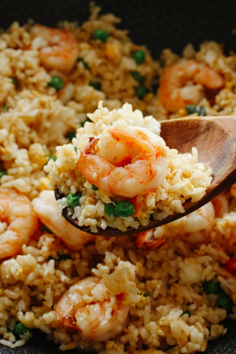 shrimp fried rice calories
