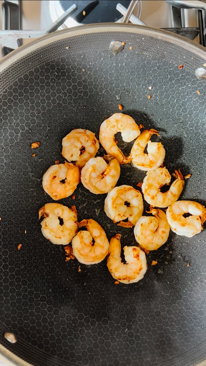 cook the shrimp