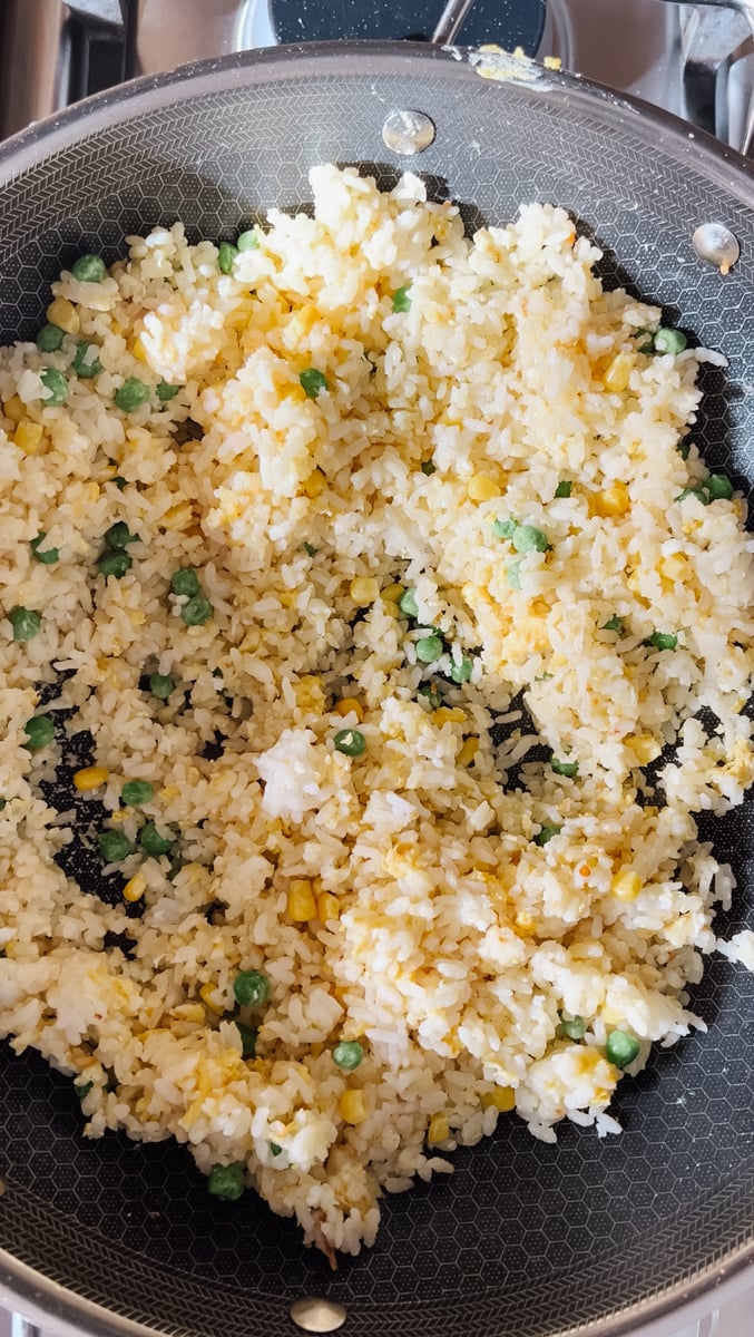 how many calories in shrimp fried rice