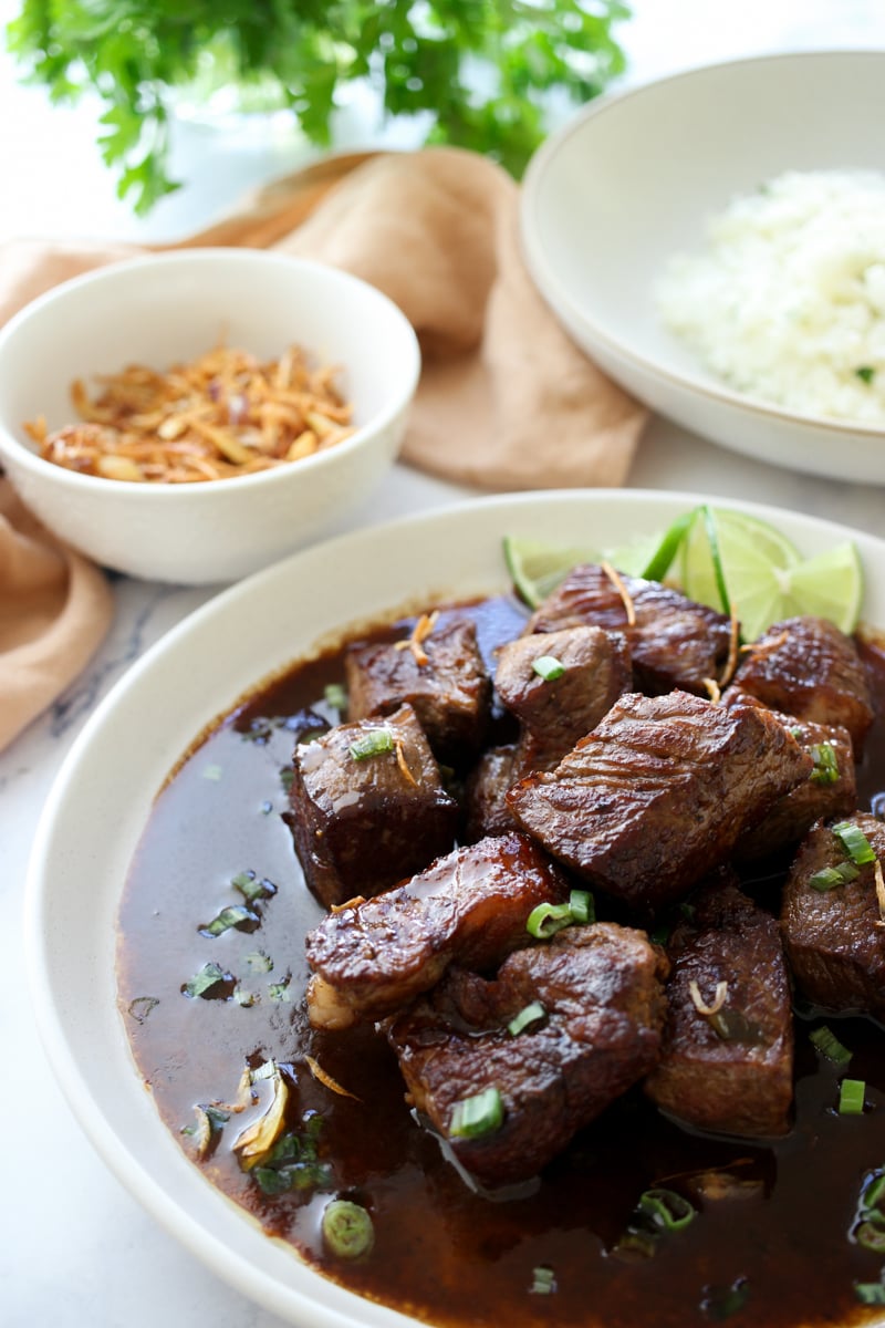 delicious Filipino Beef Salpicao