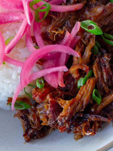 Asian Pulled Pork pressure cooker