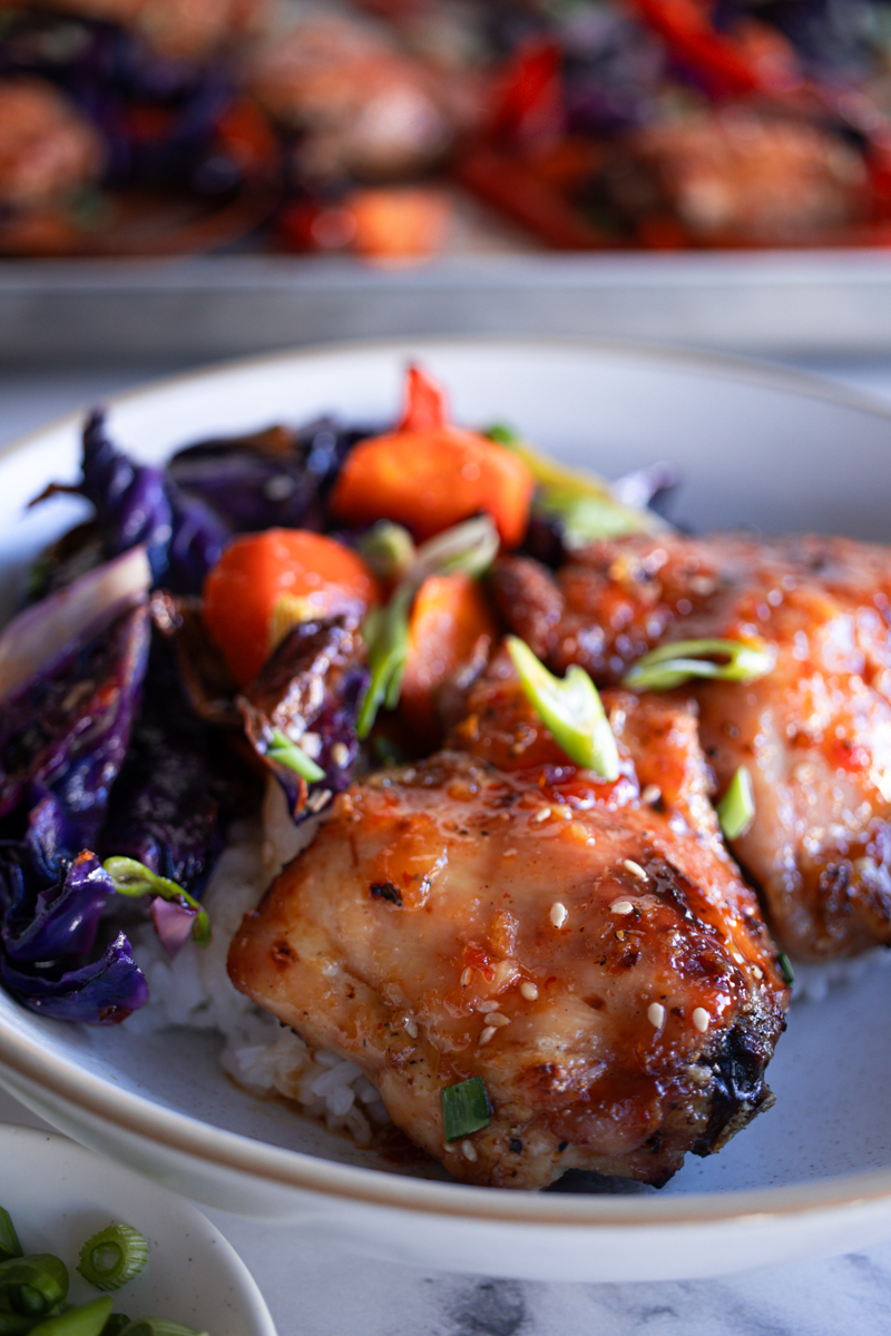 Pan sheet chicken