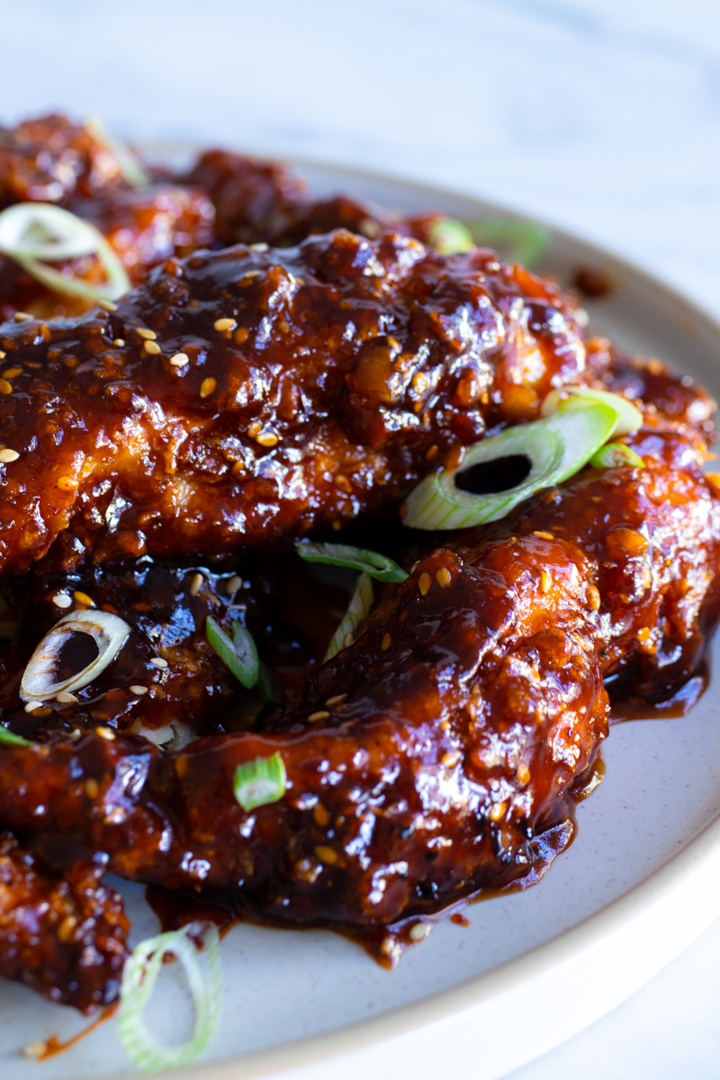 air fry korean fried chicken