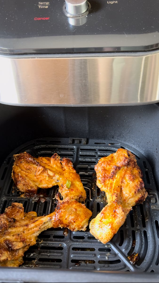 chicken drumsticks glazed