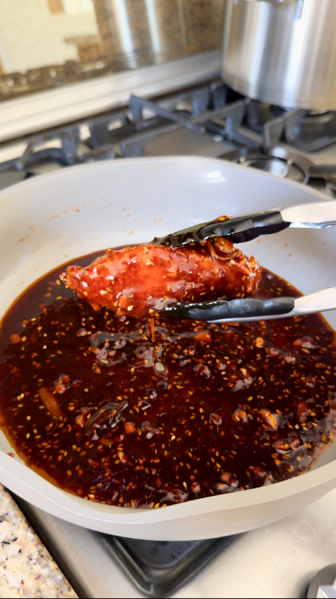 gochujang sauce korean fried chicken
