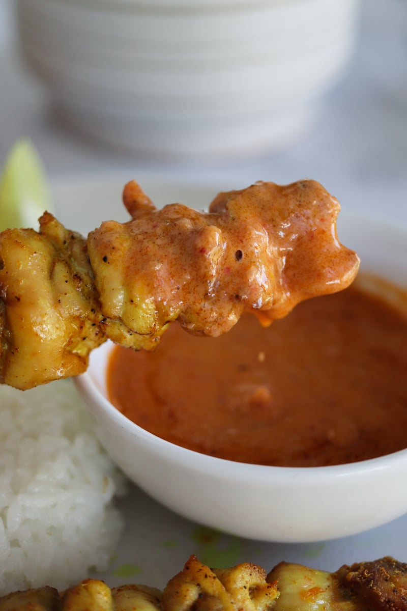 thai chicken satay