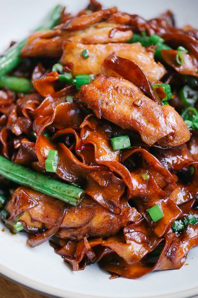 scallion chicken noodles