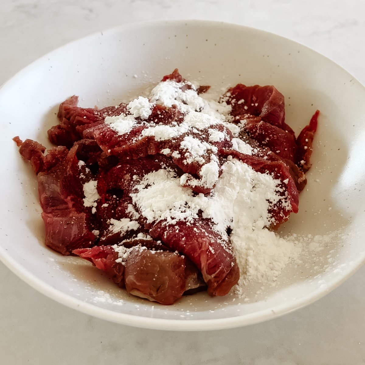 mongolian beef velveting