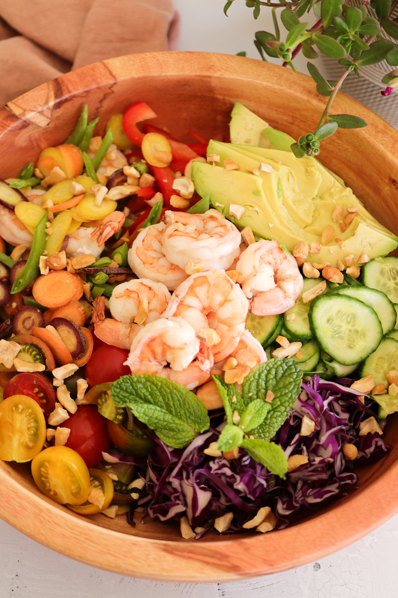 the best spring roll salad