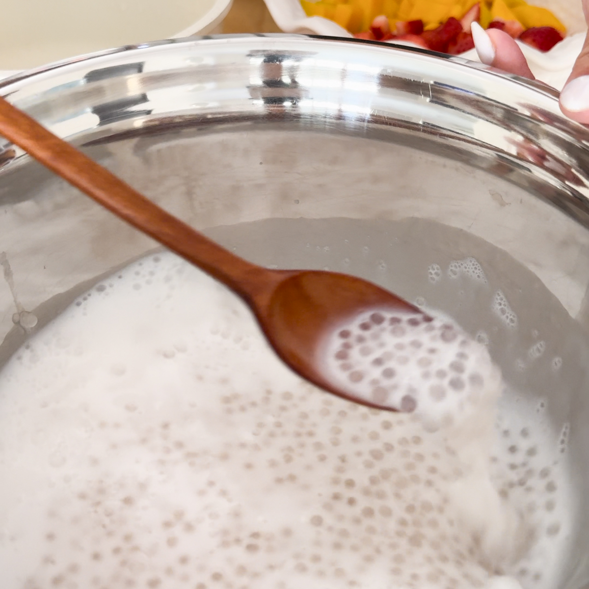mangosago coconut milk  