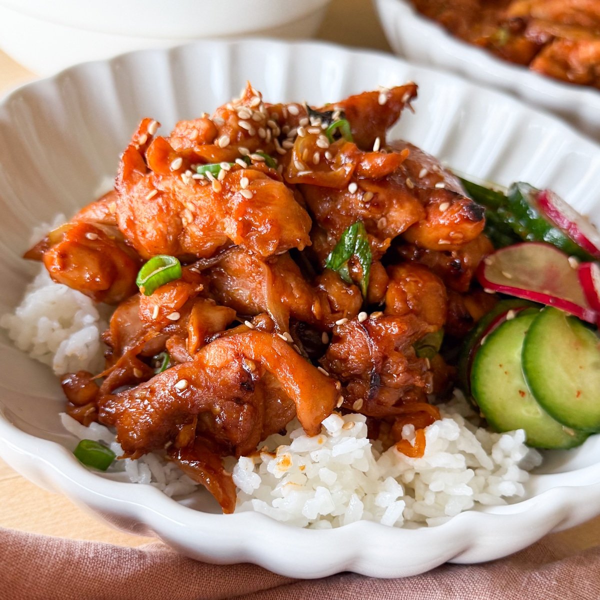 spicy chicken bulgogi recipe