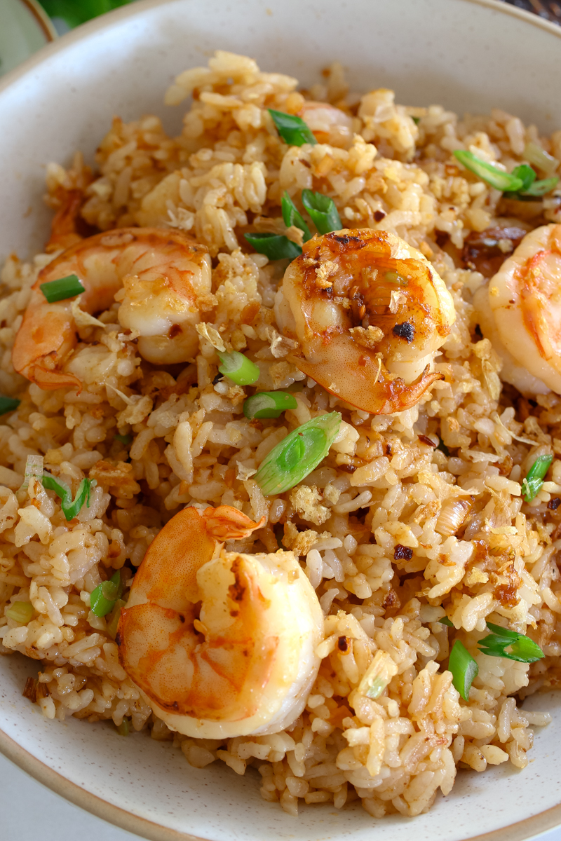 thai spicy shrimp fried rice