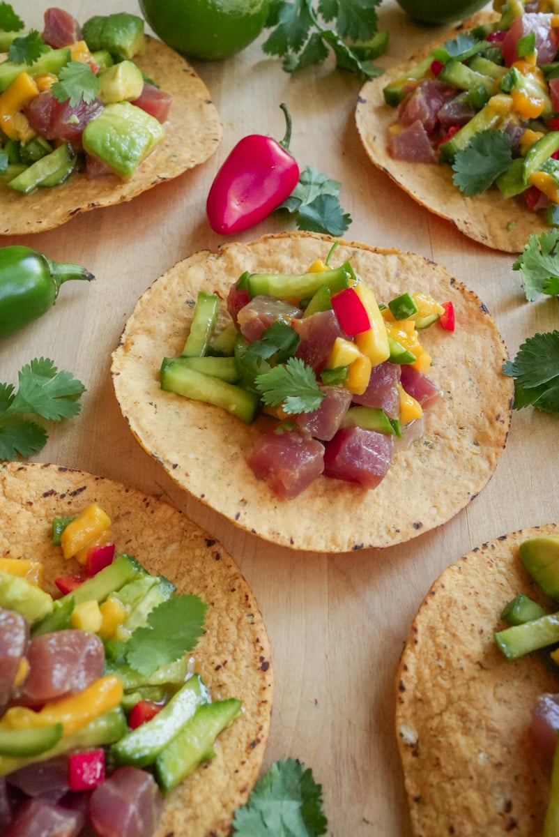 tuna tostadas