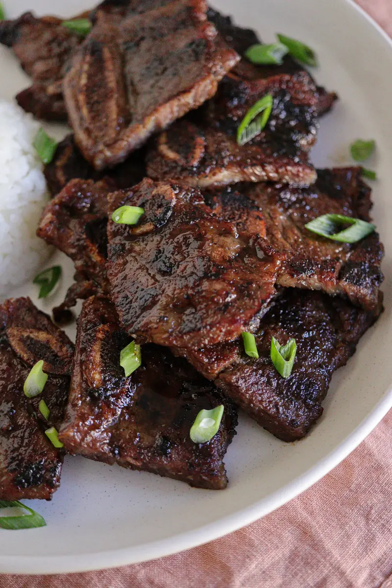 Asian BBQ beef ribs