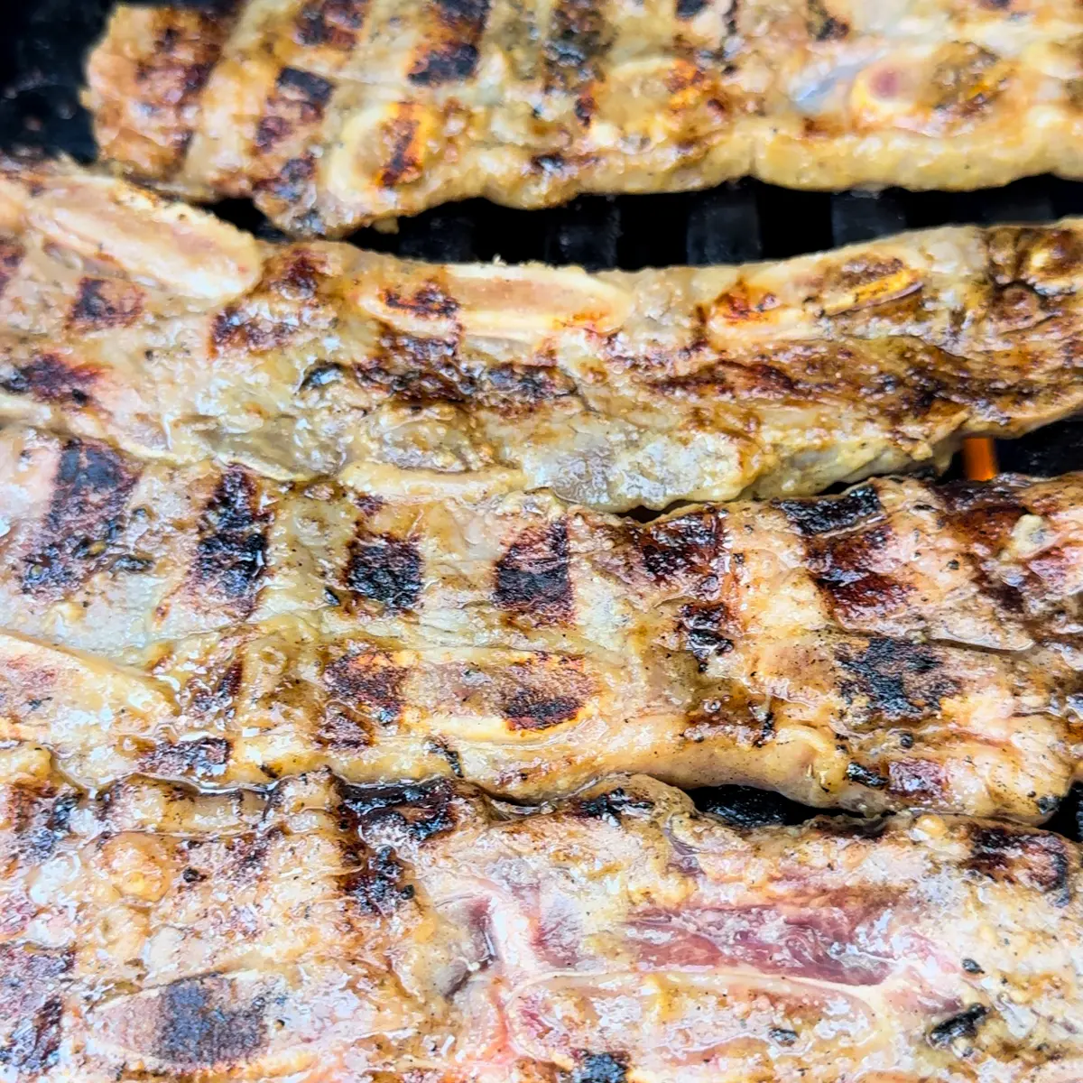 Beef short ribs recipe cooked on grill