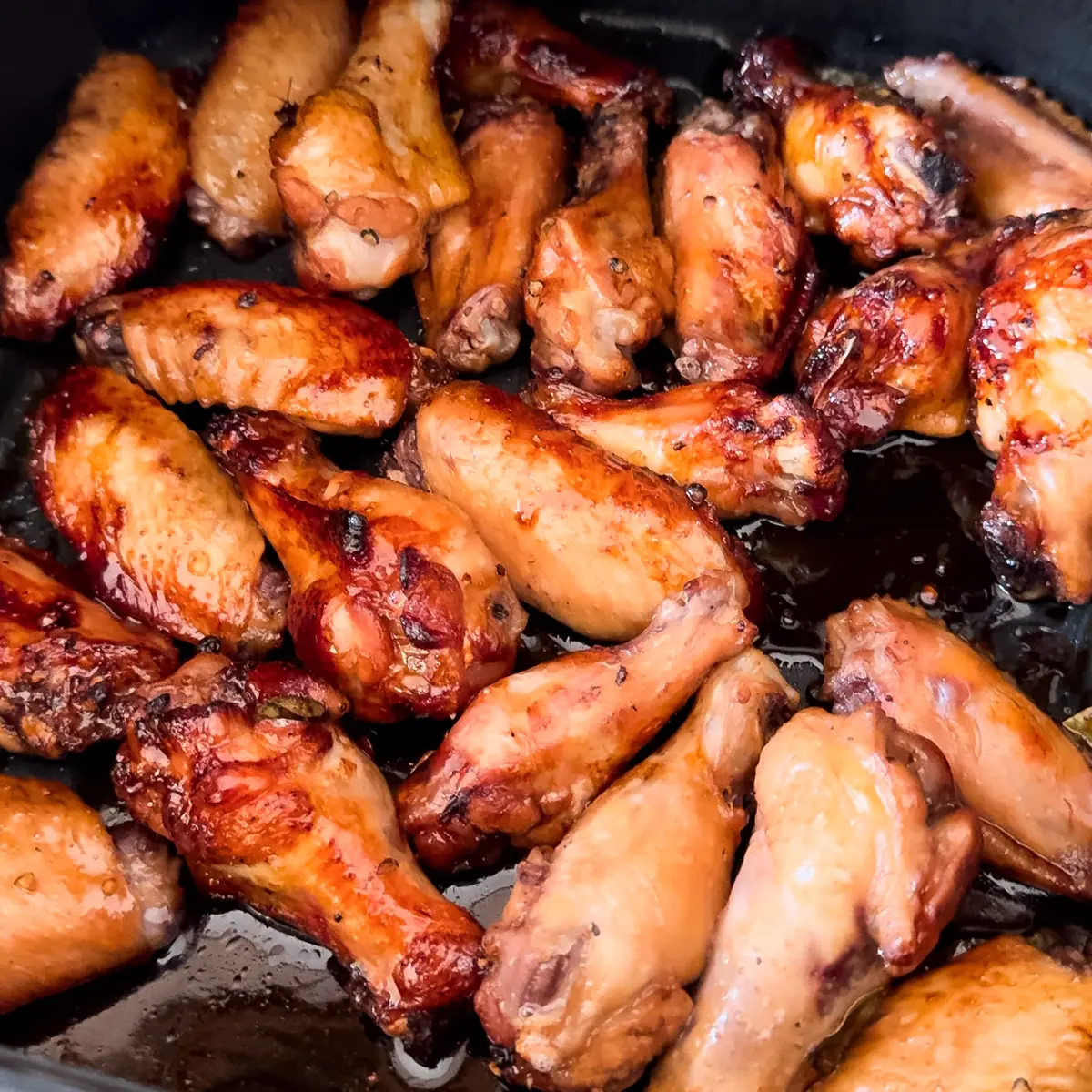 how to air fryer adobo wings