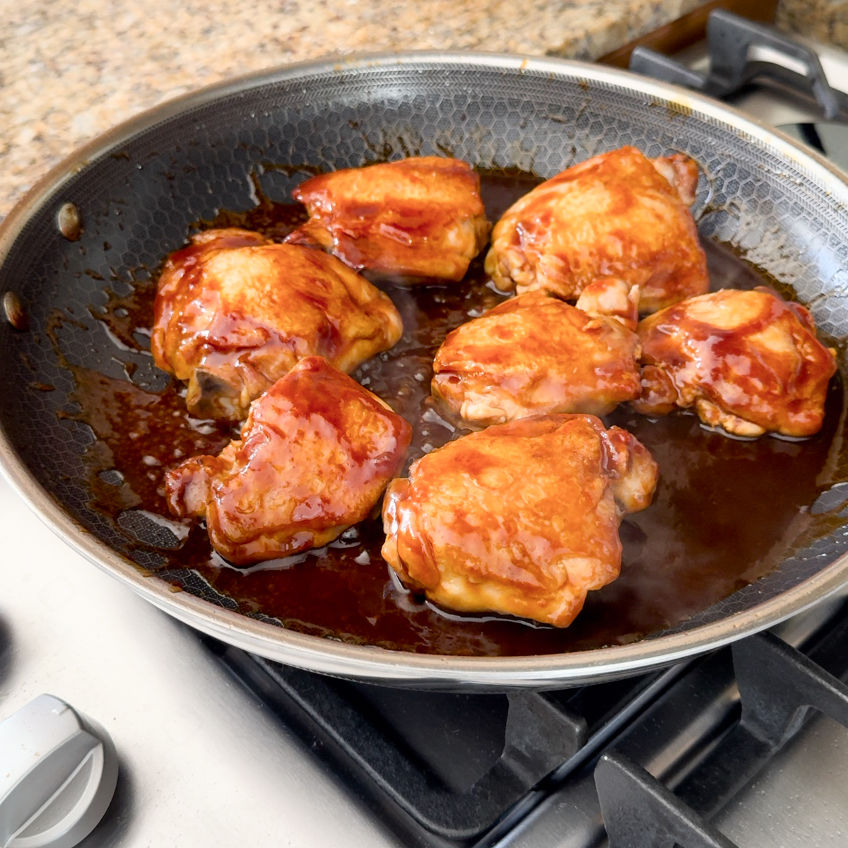 add the sauce for hoisin chicken