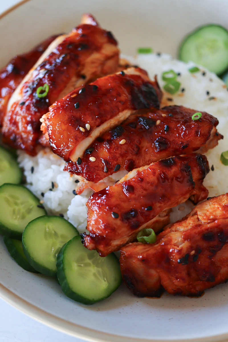 gochujang chicken thighs