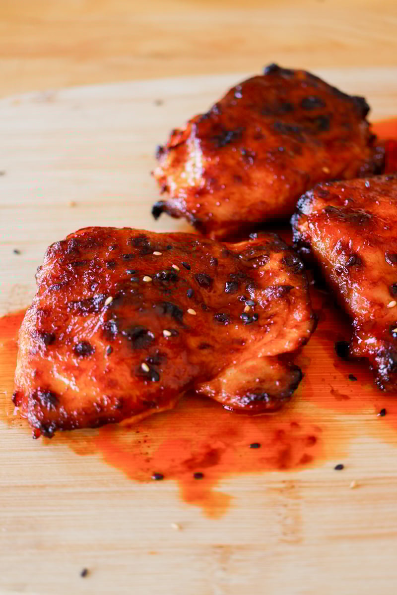 gochujang honey chicken