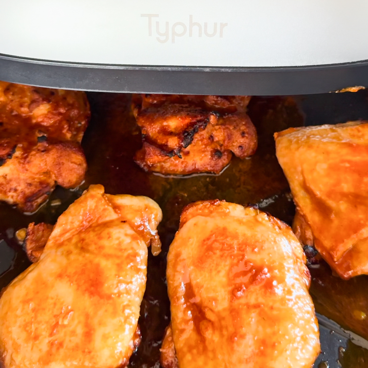 honey gochujang chicken flip