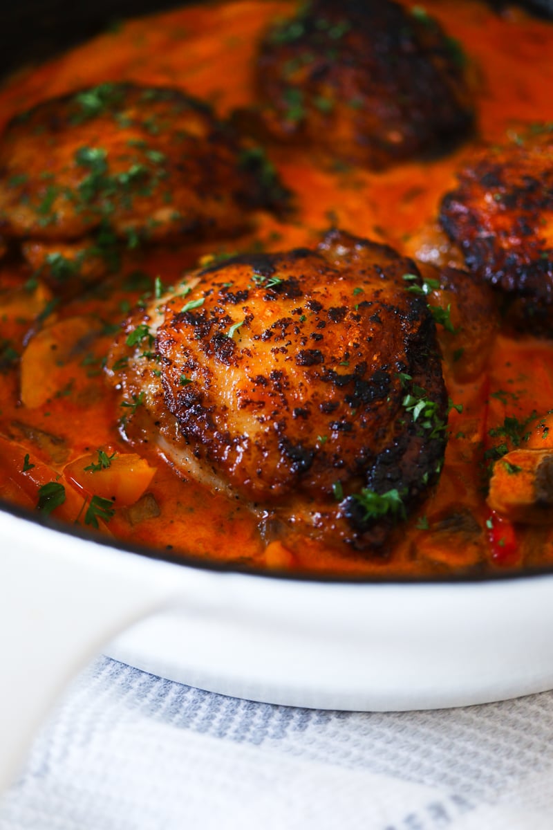 best cast iron chicken thighs