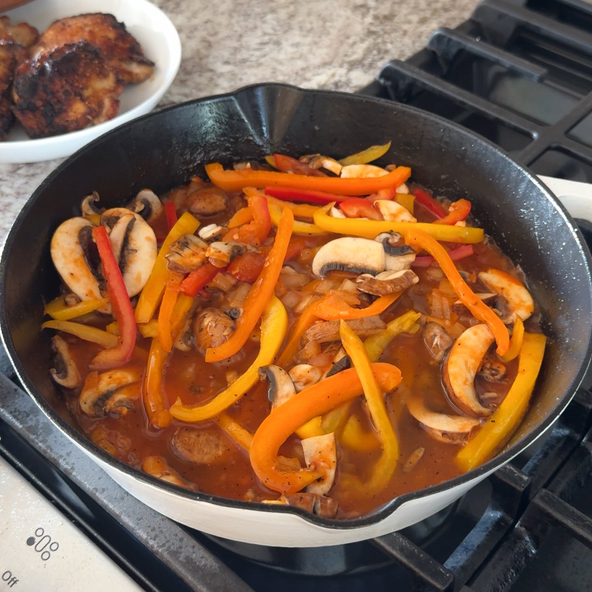 chicken thighs cast iron skillet