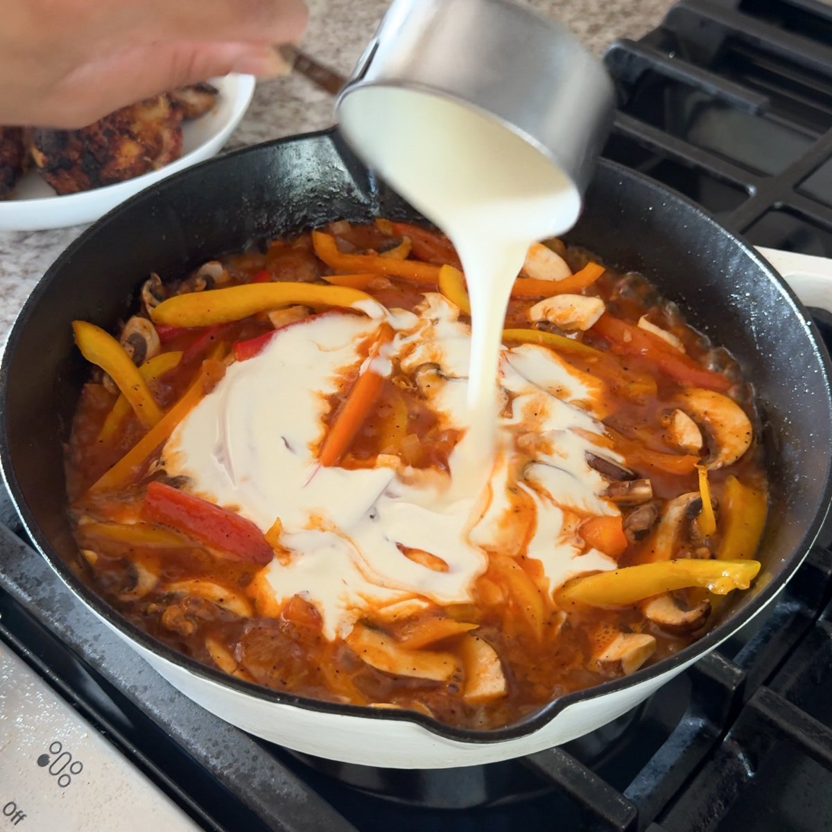 chicken thighs in cast iron