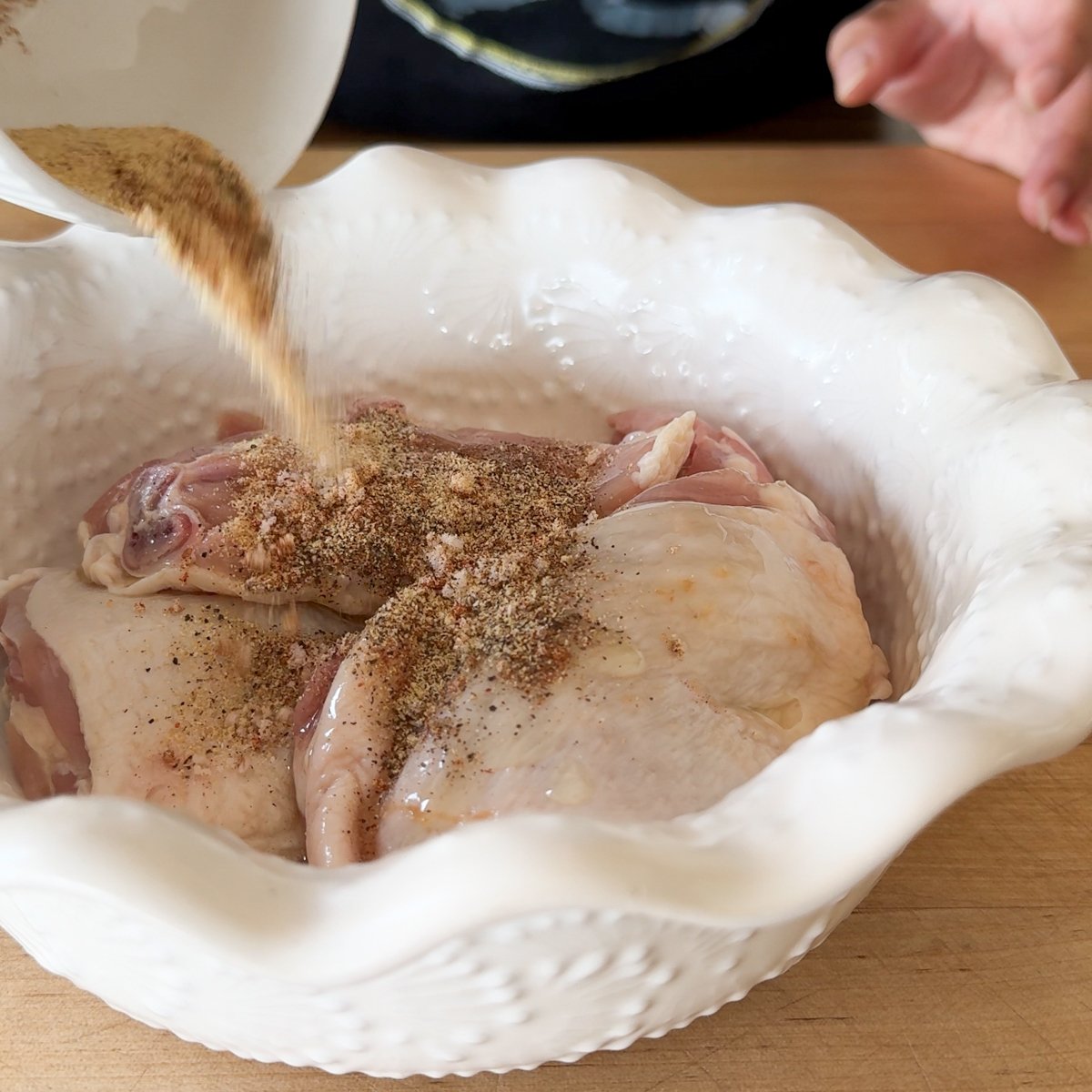 chicken thighs recipe cast iron