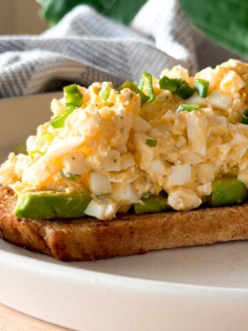 egg salad with cottage cheese