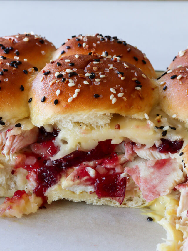 best turkey cranberry sliders