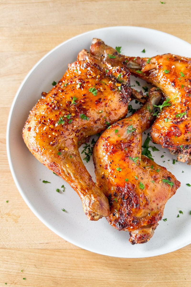 maple glazed roast chicken