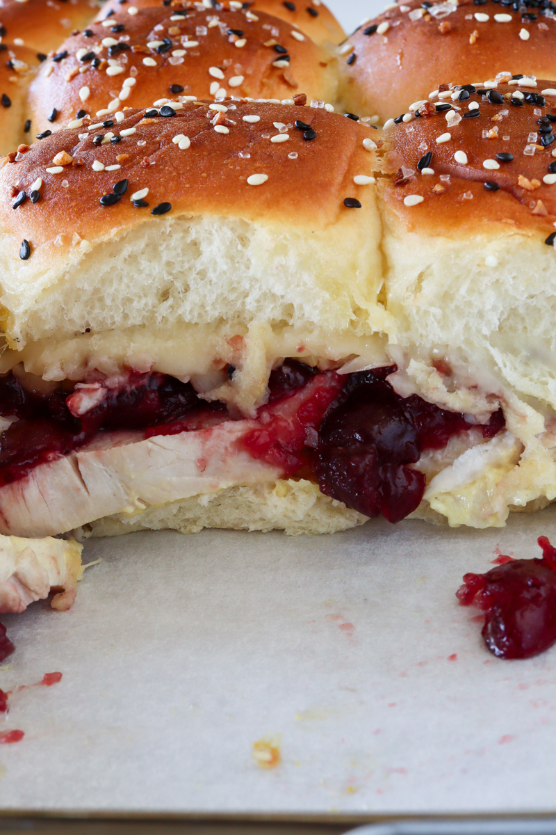 turkey and cranberry sliders