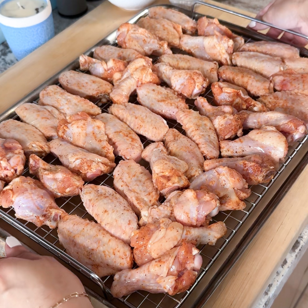 chicken wings sriracha honey