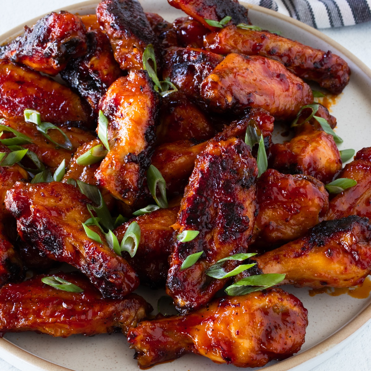 honey sriracha glazed chicken
