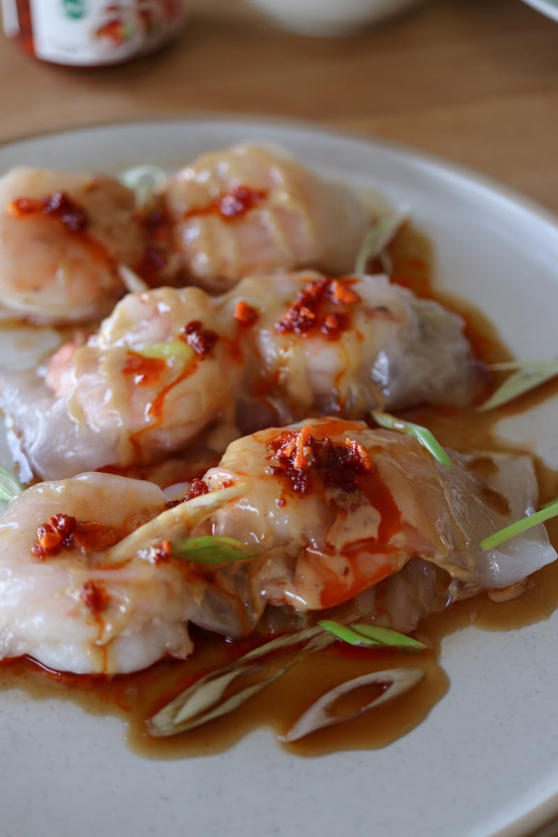 rice paper rolls shrimp