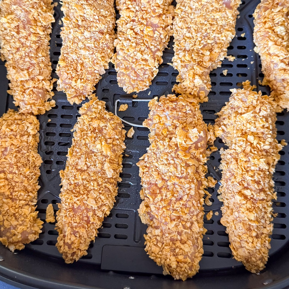 chicken tenders in an air fryer