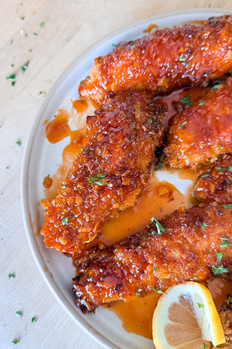 honey buffalo chicken tenders air fryer
