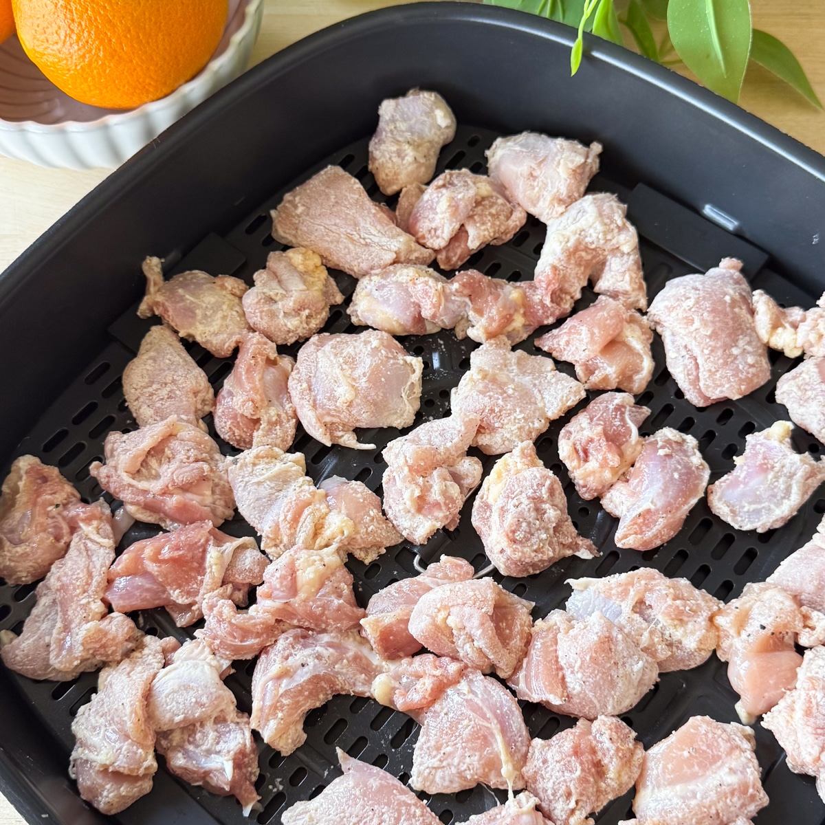 orange chicken in air fryer