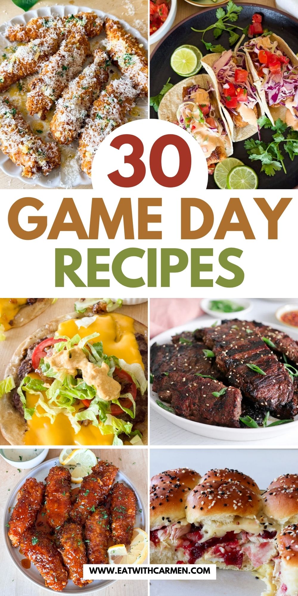 game day recipes