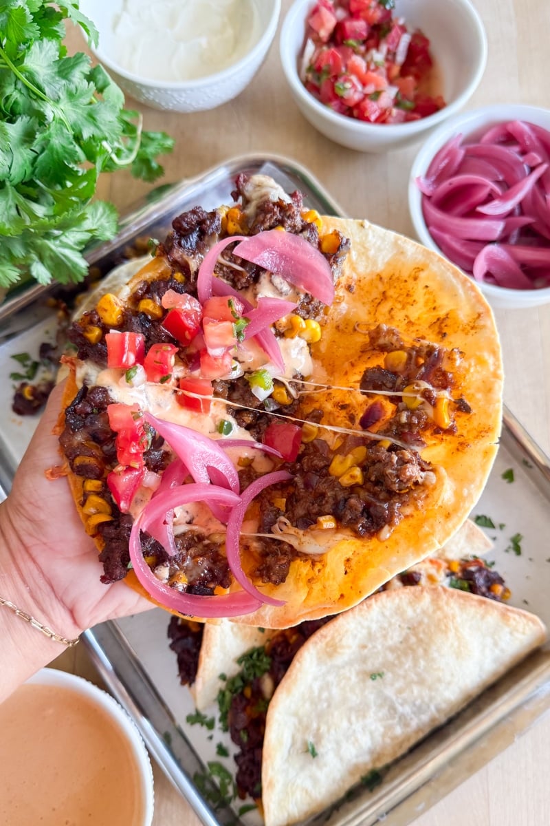 ground beef crispy tacos
