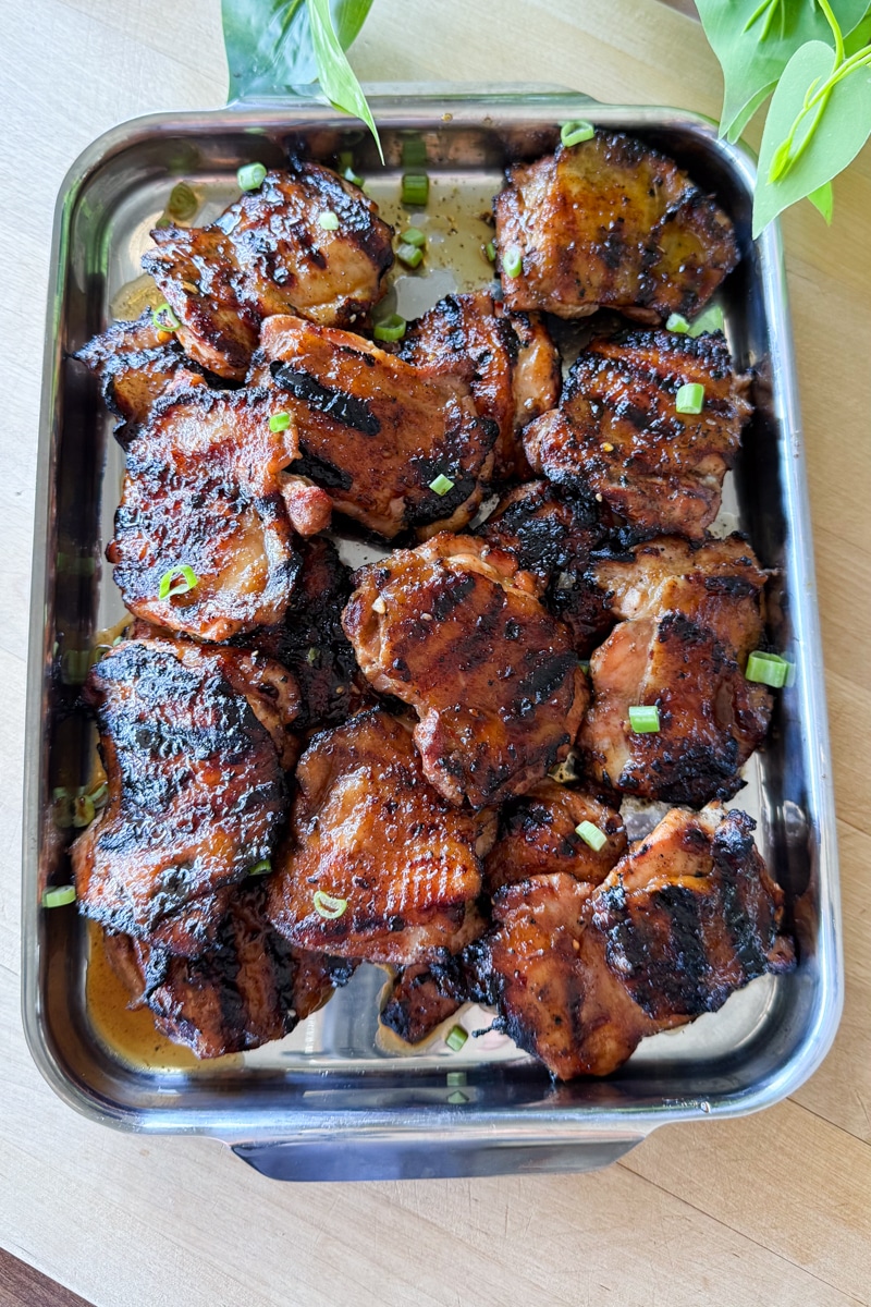 miso grilled chicken thighs