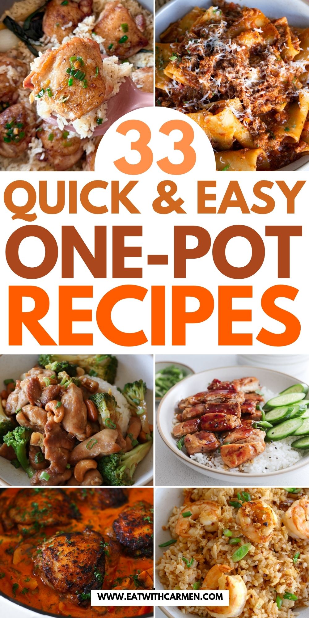 quick and easy one pot recipes