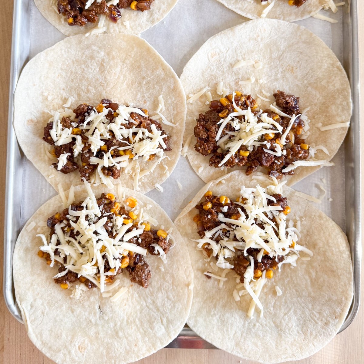tacos with beef